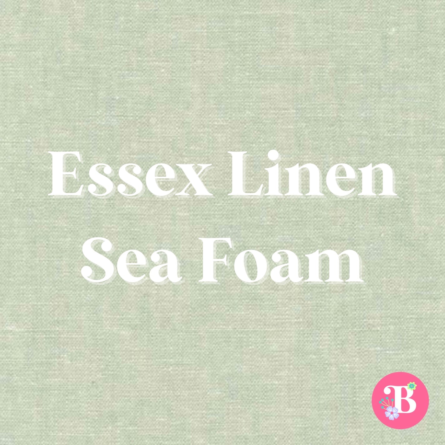 Essex Linen Blend Sea Foam (Yarn Dyed) E064-1328 Embroidery Fabric by the Yard • Cut-to-Order - Robert Kaufman Fabric