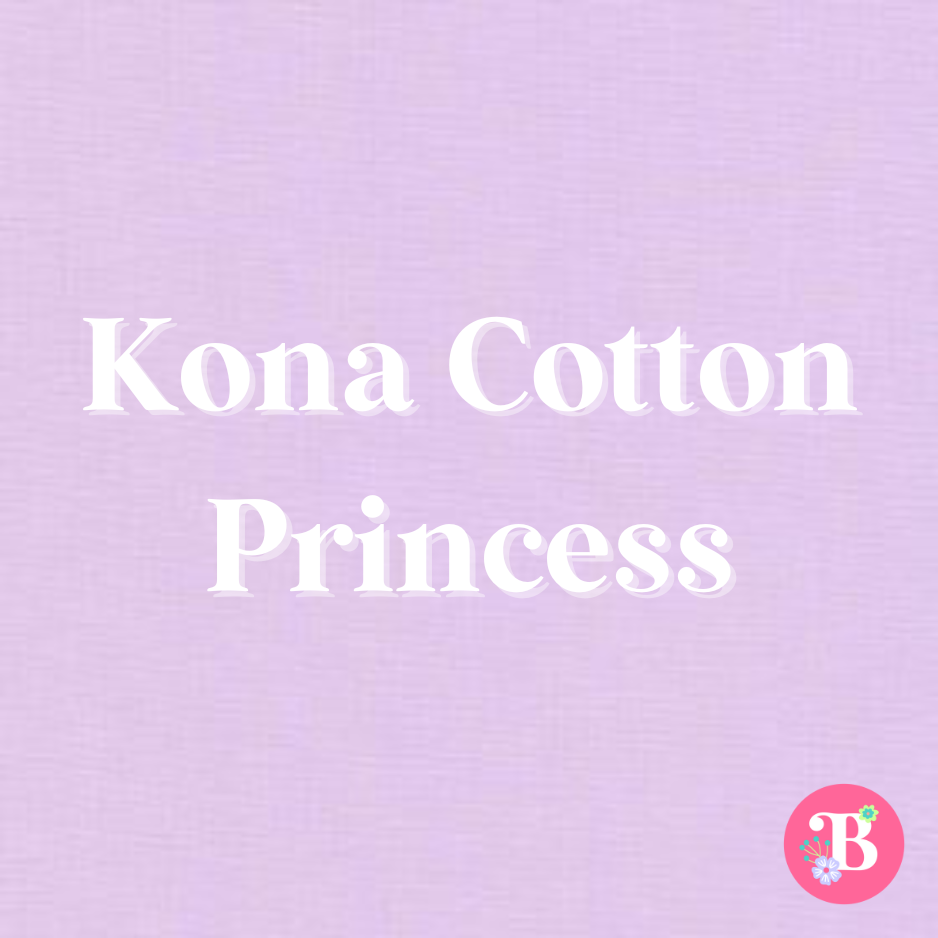 Kona Cotton Princess #844 Embroidery Fabric by the Yard • Cut-to-Order - Kona Cotton Fabric, 100% cotton