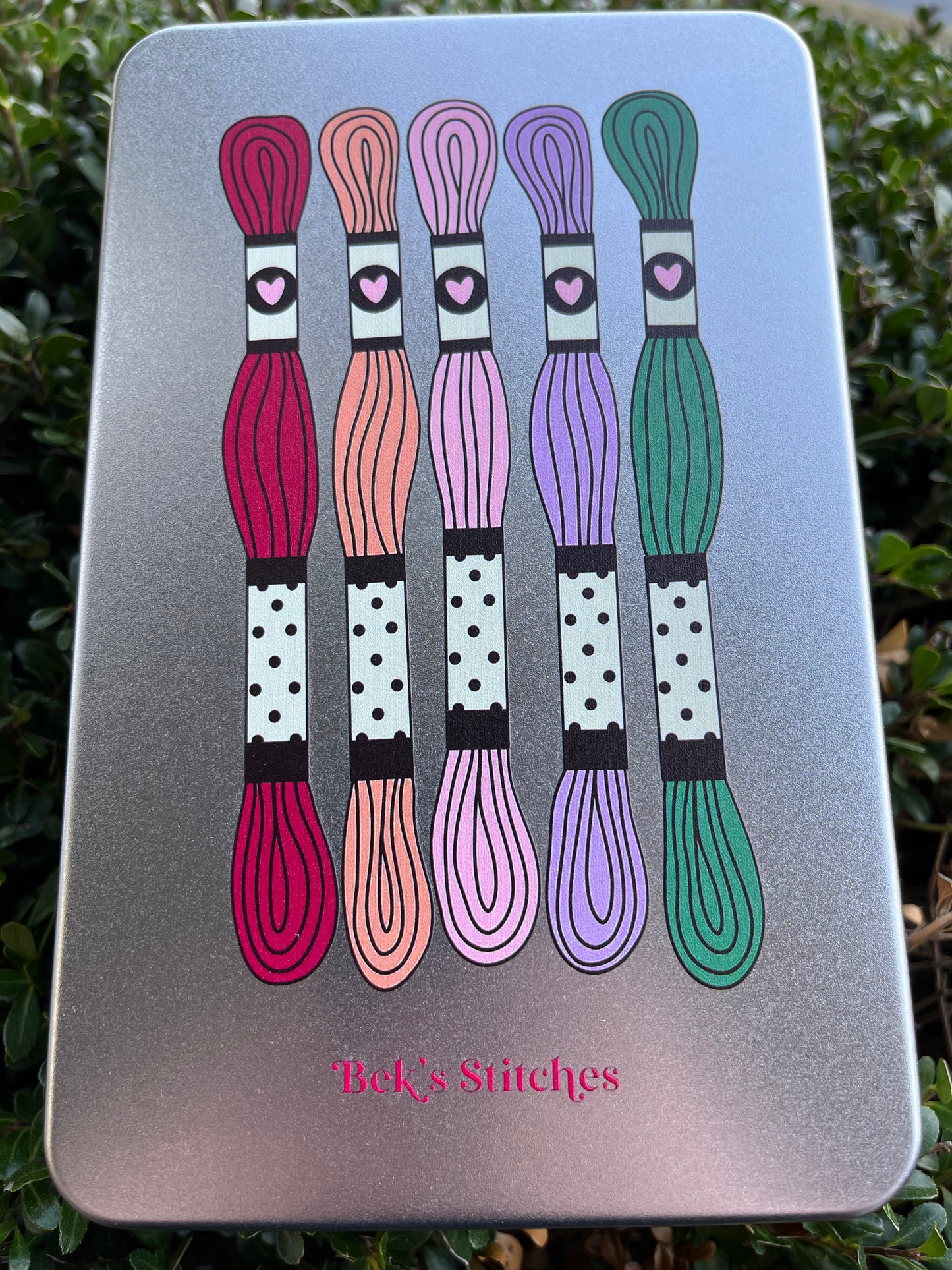 INDIVIDUAL Floss Skein Tin (TIN ONLY)