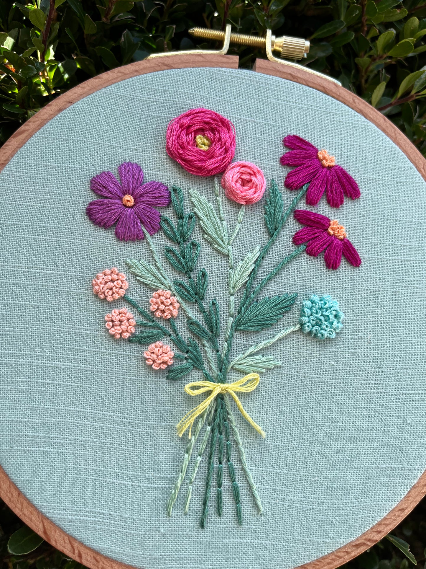 FREE PDF Pattern - Wild Whimsy, Free Beginner's Floral Embroidery Pattern
