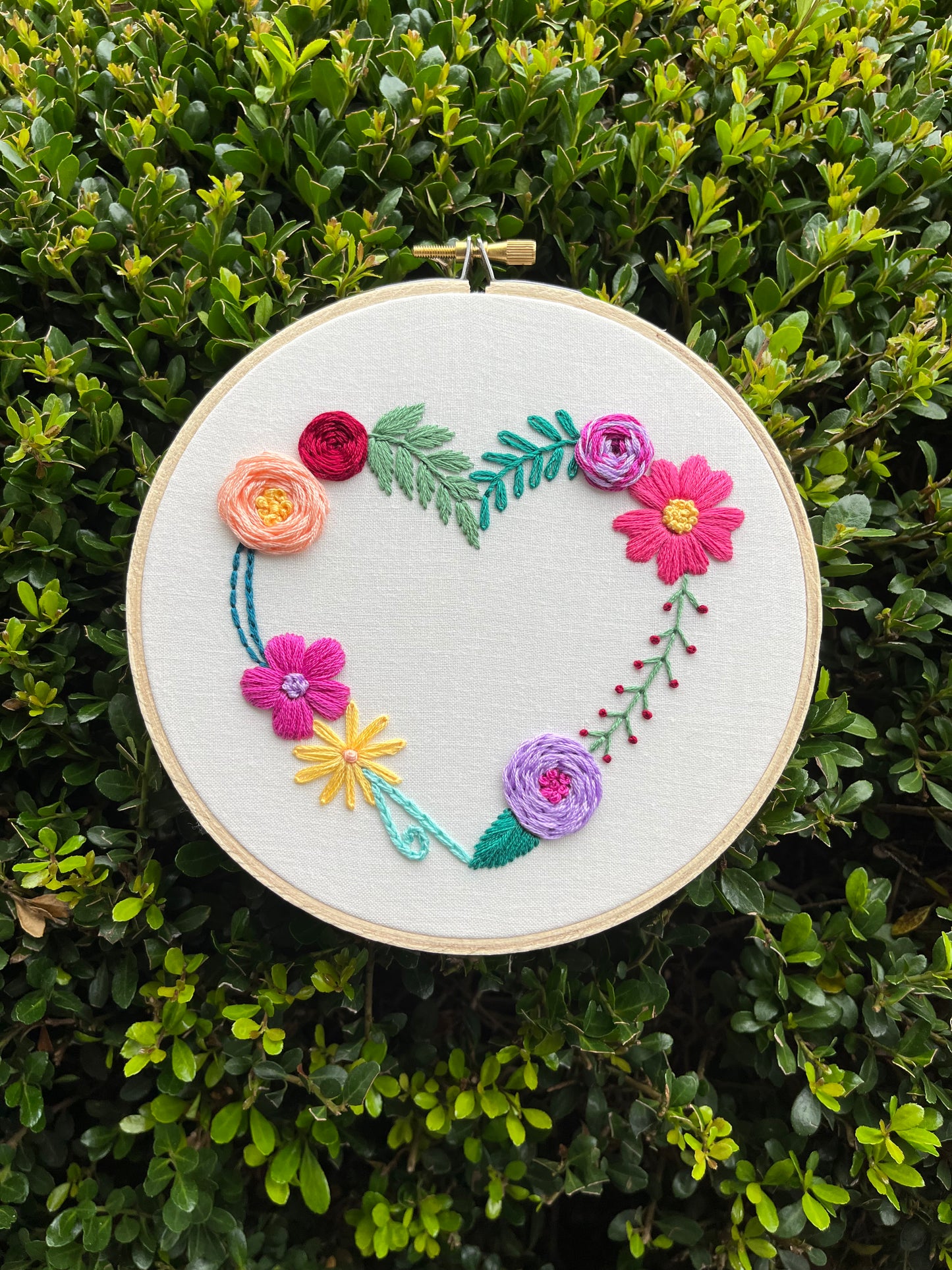 PDF Pattern - Beginner's Heart Stitch Sampler/Stitch Along