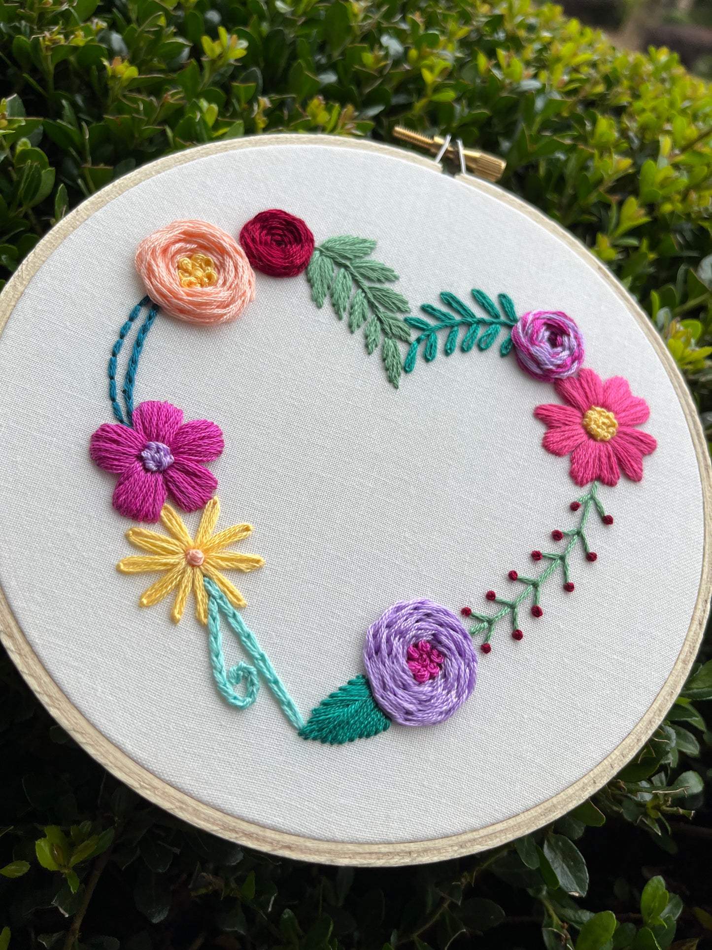 PDF Pattern - Beginner's Heart Stitch Sampler/Stitch Along