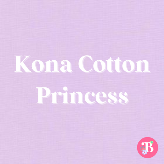 Kona Cotton Princess #844 Embroidery Fabric by the Yard • Cut-to-Order - Kona Cotton Fabric, 100% cotton
