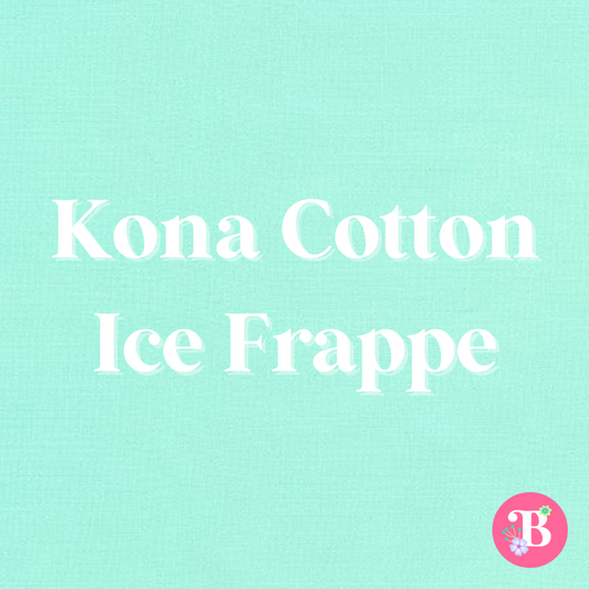 Kona Cotton Ice Frappe #1173 Embroidery Fabric by the Yard • Cut-to-Order - Kona Cotton Fabric, 100% cotton
