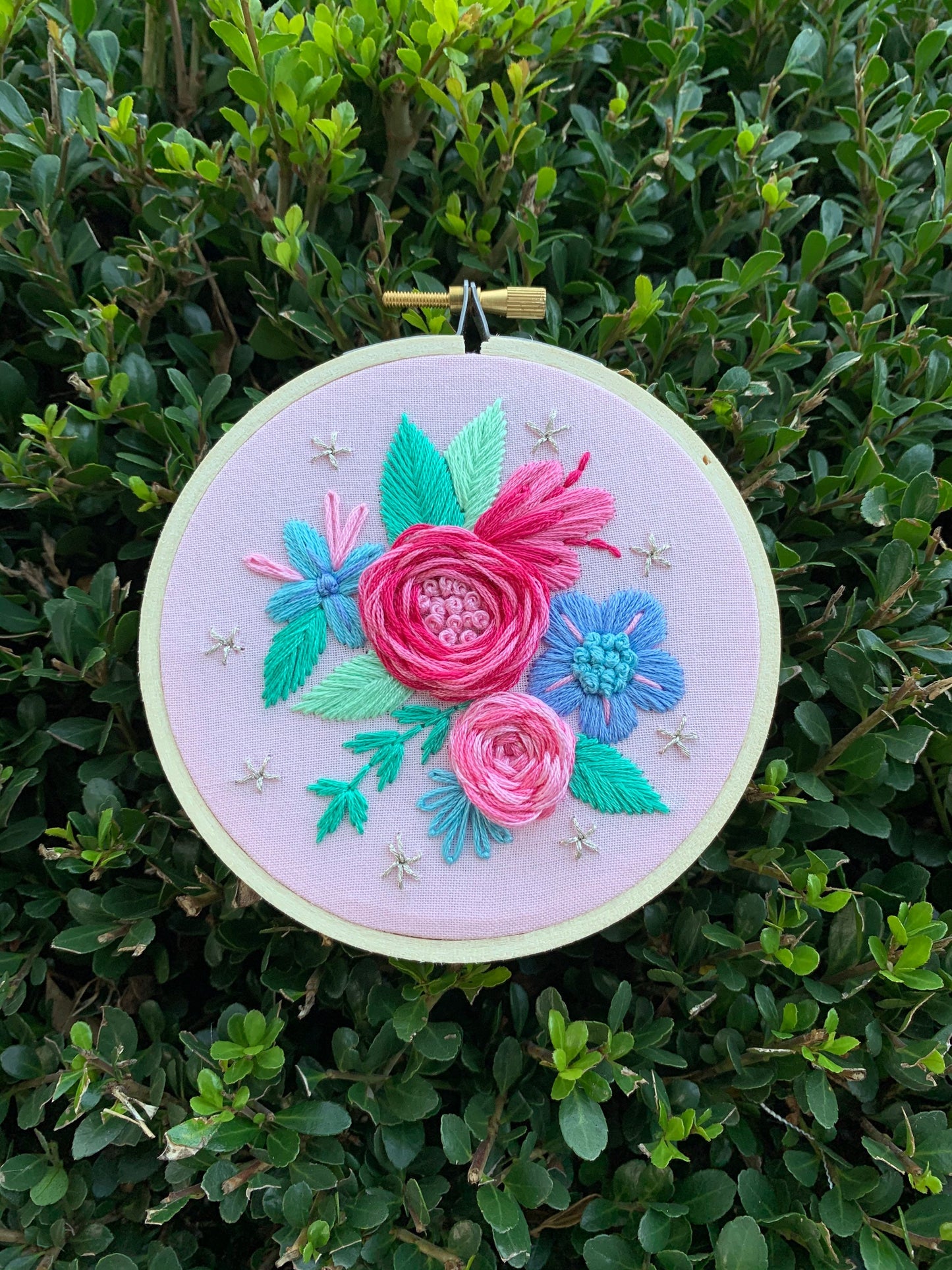 PDF Pattern - Beginners Blooms, Beginner Embroidery Pattern and Guide