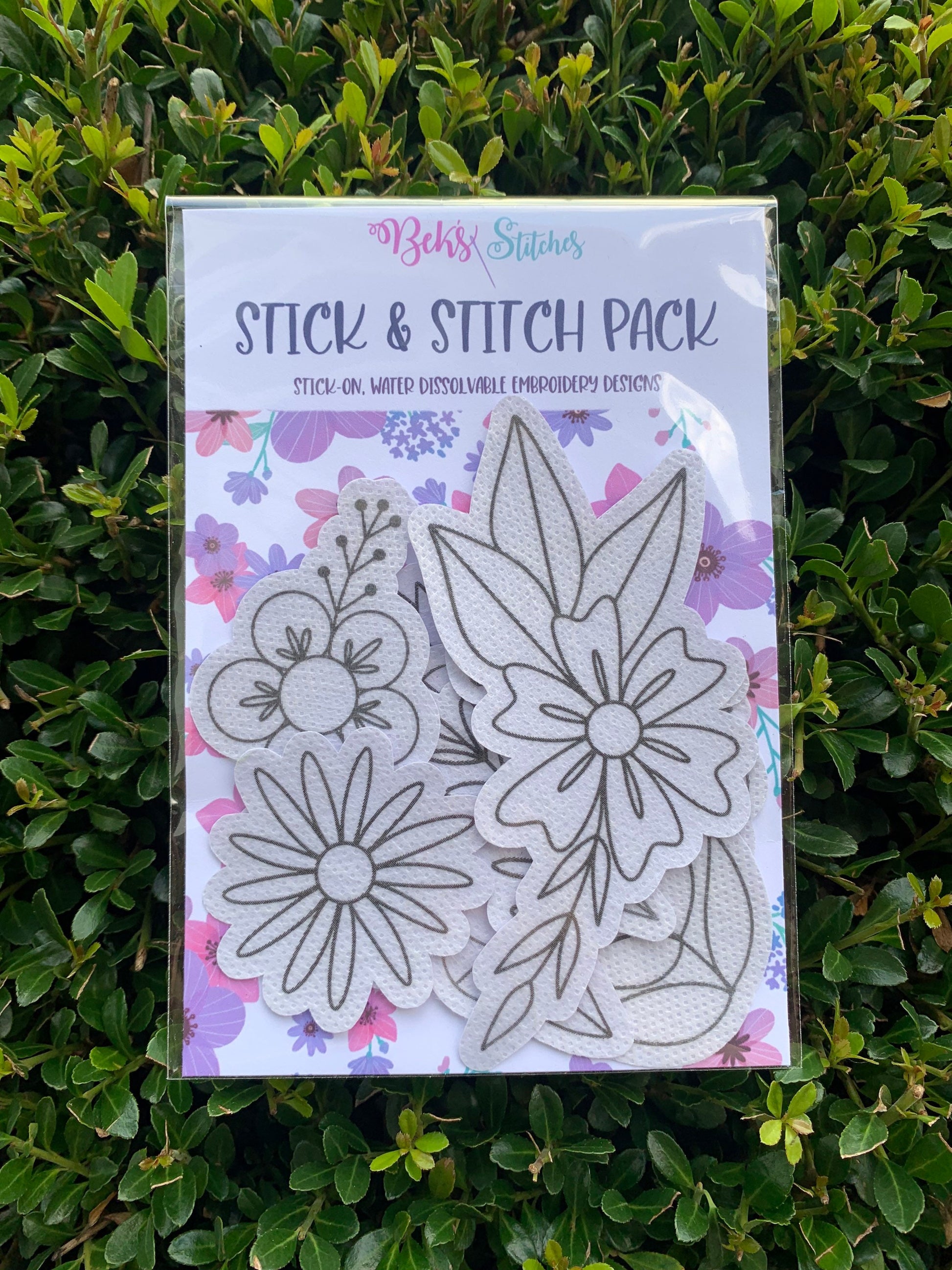 Stick & Stitch Embroidery Designs ~ Floral