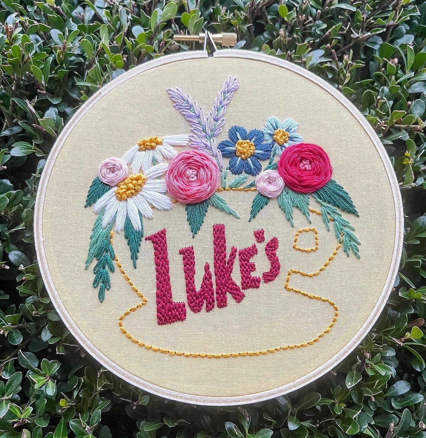 BUNDLE PDF Patterns, Gilmore Girls GG Collection - Embroidery Patterns